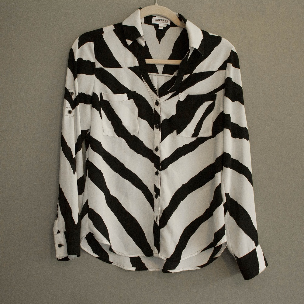 Zebra Print Original Fit Portofino